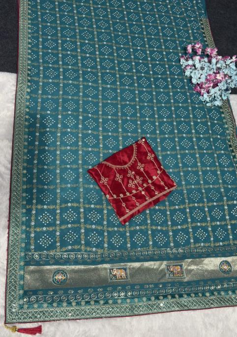 Vastrangan bandhani print saree womens clothing wholesale suppliers